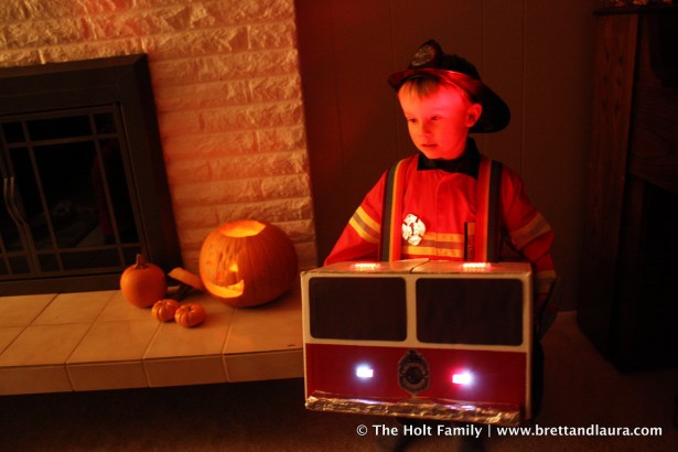 Fire Engine Halloween Costume