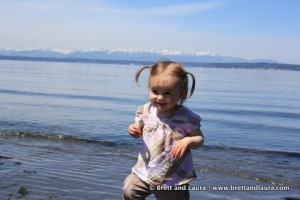 Autumn at the Carkeek Park Beach in Seattle