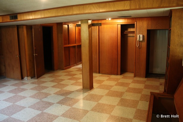 Basement storage