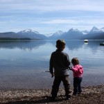 Ethan and Autumn at Lake McDonald