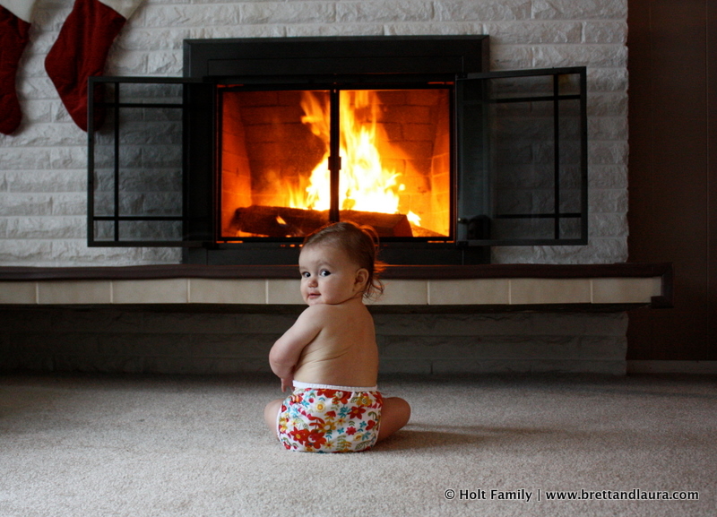 Autumn sitting by the fire